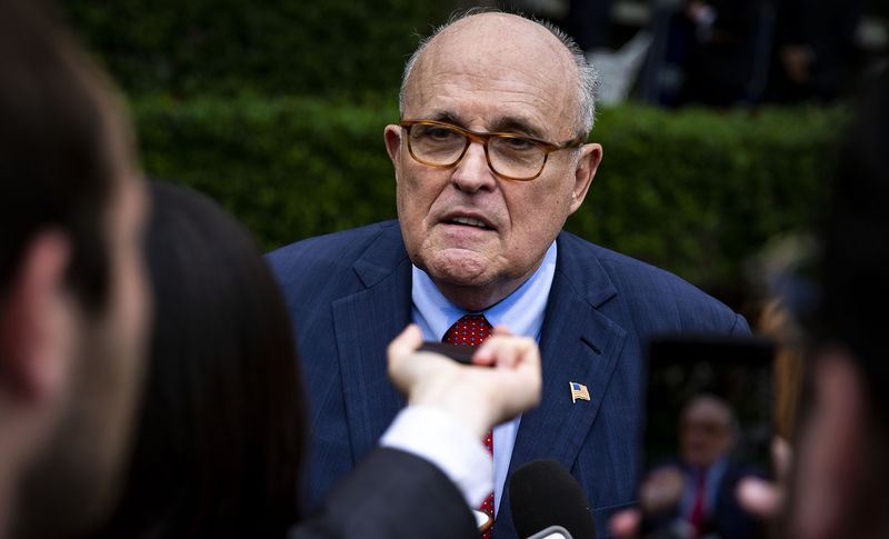 Rudy Giuliani. Foto: Al Drago/Bloomberg