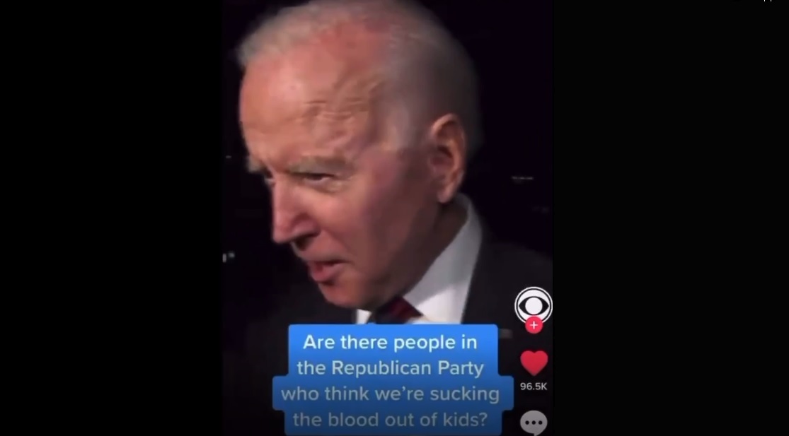 22-JUL-2021 Biden Habla de Succionar Sangre de Niños - Divulgación Total