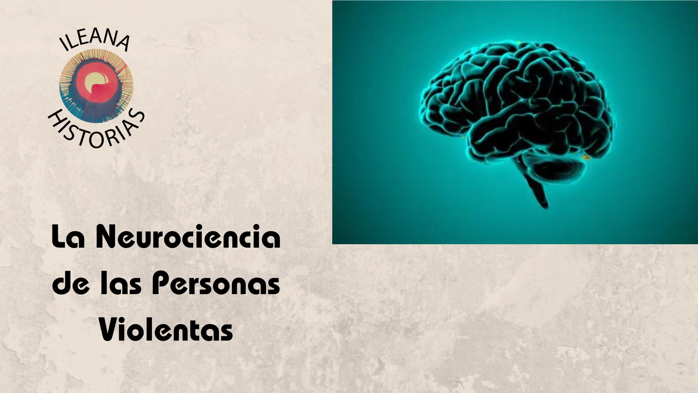 27NOV2023 - Video de Ileana Historias que verán solo en Rumble: ¿Qué dice la neurociencia sobre el cerebro de las personas violentas? (R6) - Divulgación Total