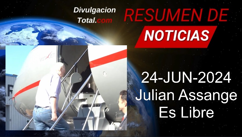 24-JUN-2024 Julian Assange Está Libre - Divulgación Total