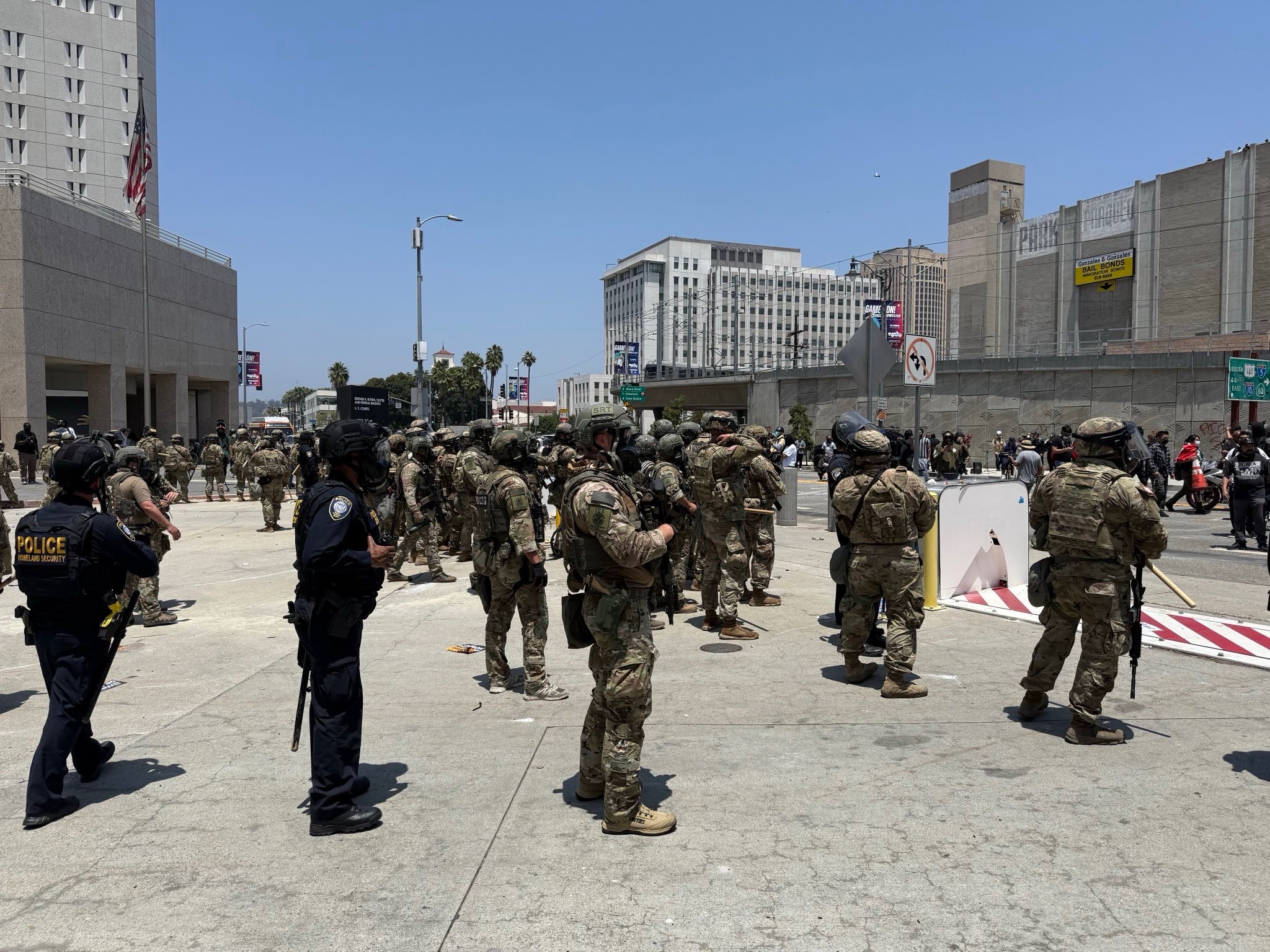 USNORTHCOM Confirma Que Tienen Marines En Alerta Listos Para Desplegar en California - Divulgación Total